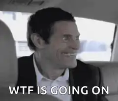 Willem Dafoe WTF is going on