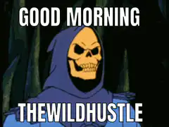 Skeletor Good Morning The Wild Hustle