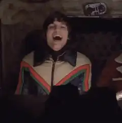 Boy laughing hysterically