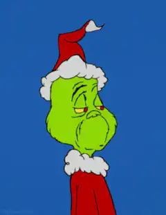 Grinch in Santa Hat