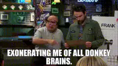 Jerry Exonerating Me of All Donkey Brains