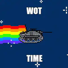 pixel tank rainbow trail wot time
