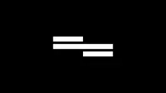 white bars morphing on black background
