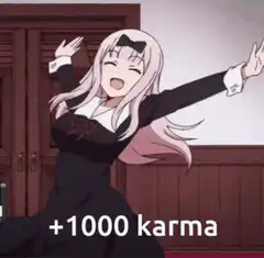 Chika Fujiwara +1000 karma
