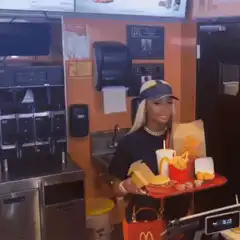 Cardi B at McDonald's