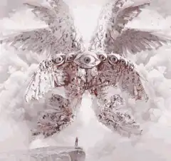 Giant winged eye creature