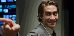 Jake Gyllenhaal Smirking and Pointing