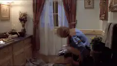 Wayne Szalinski screaming in bathroom