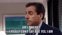 Michael Scott Am I A Hero