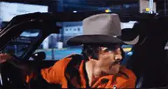 Burt Reynolds in Smokey and the Bandit