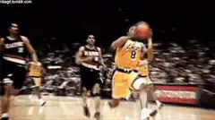 Kobe Bryant reverse dunk