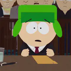 Kyle drops his head in despair