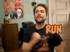 Charlie Day coffee run