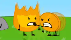Fire and Coin arguing