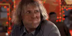 Jim Carrey and Jeff Daniels laughing
