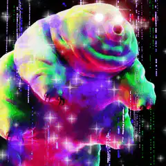 Psychedelic Tardigrade