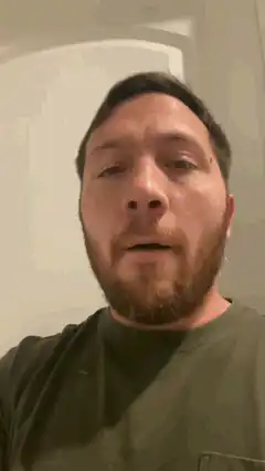 man making funny faces