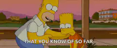 Homer tells Bart that you know of so far