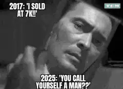 2017 vs 2025 sold at 7k