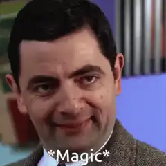 Mr. Bean Magic Face