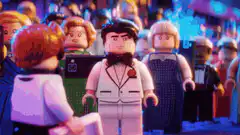 Lego Emmet in love