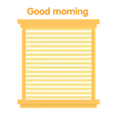 Good morning red panda blinds