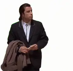 John Travolta Pulp Fiction Suit