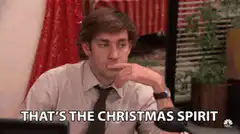That's the Christmas Spirit