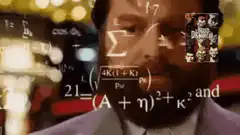 Math Guy Thinking About Books