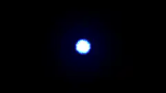 Blue and red energy explosion