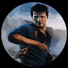 Nathan Drake laser eyes