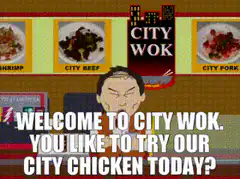 Welcome to City Wok City Chicken