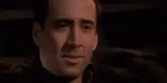 Nicolas Cage laughing maniacally