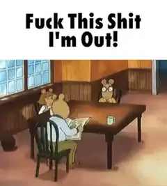 Arthur leaves the table