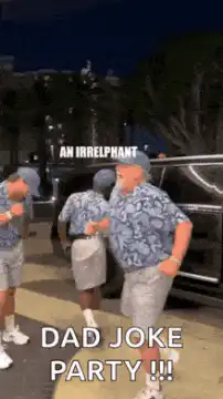 Dad joke party
