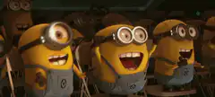 Minions cheering and laughing
