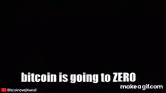 man pointing at bitcoin chart