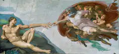 The Creation of Adam animation