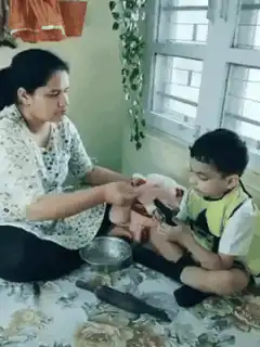 Woman slaps teddy bear