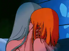 anime girls kissing