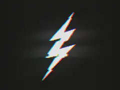 glitch lightning bolt