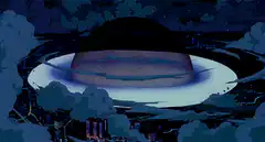 Giant eye opening in the sky