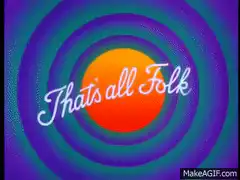 Looney Tunes That's All Folks ending