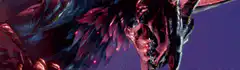 Red dragon wings spread
