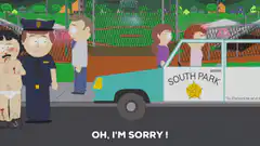 South Park naked man sorry