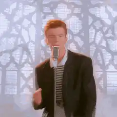 Rick Astley Rickroll Dance