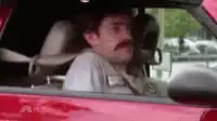 Ron Swanson falls asleep in car