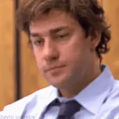 John Krasinski smirking