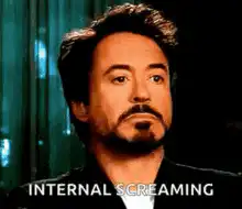 Robert Downey Jr. Internal Screaming