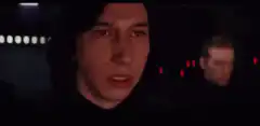 Kylo Ren screaming MORE